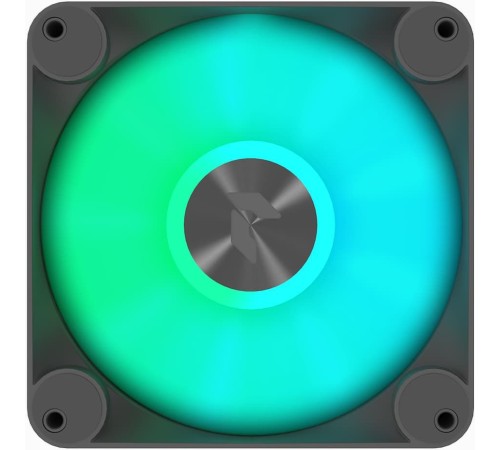 Вентилятор Aerocool APNX FP1-140 PWM ARGB BLACK 140x140mm 4-pin 15-32dB 220gr LED Ret