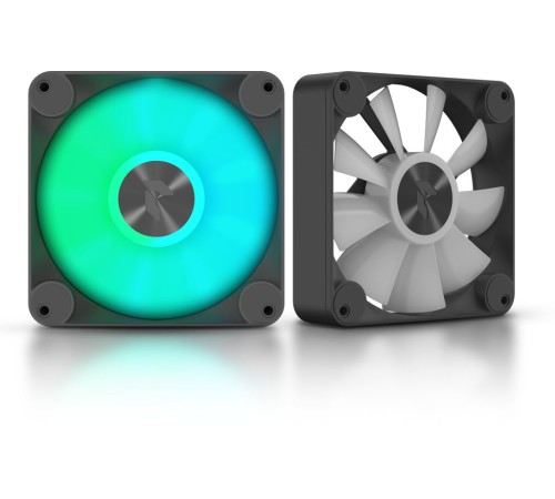 Вентилятор Aerocool APNX FP1-140 PWM ARGB BLACK 140x140mm 4-pin 15-32dB 220gr LED Ret