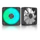 Вентилятор Aerocool APNX FP1-140 PWM ARGB BLACK 140x140mm 4-pin 15-32dB 220gr LED Ret