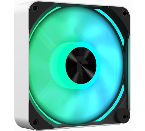 Вентилятор Aerocool APNX FP2-120 PWM ARGB White 120x120mm 4-pin 15-33dB 200gr LED Ret
