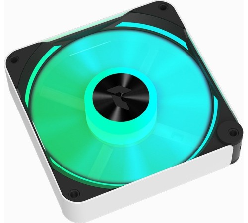 Вентилятор Aerocool APNX FP2-120 PWM ARGB White 120x120mm 4-pin 15-33dB 200gr LED Ret