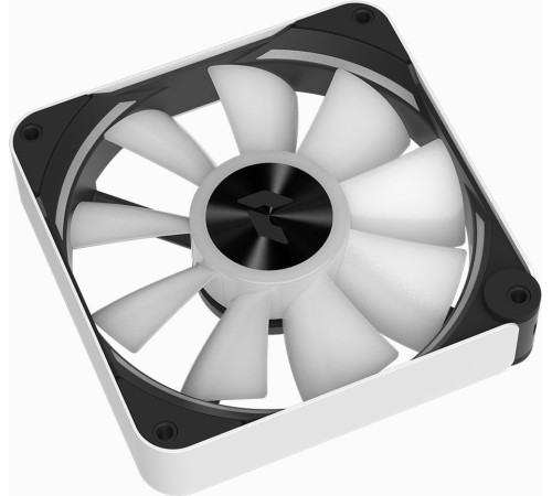 Вентилятор Aerocool APNX FP2-120 PWM ARGB White 120x120mm 4-pin 15-33dB 200gr LED Ret