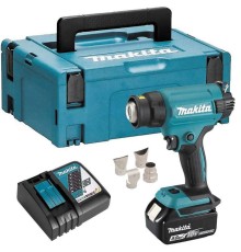 Технический фен Makita DHG181RT1J темп.150/250/350/450/550С