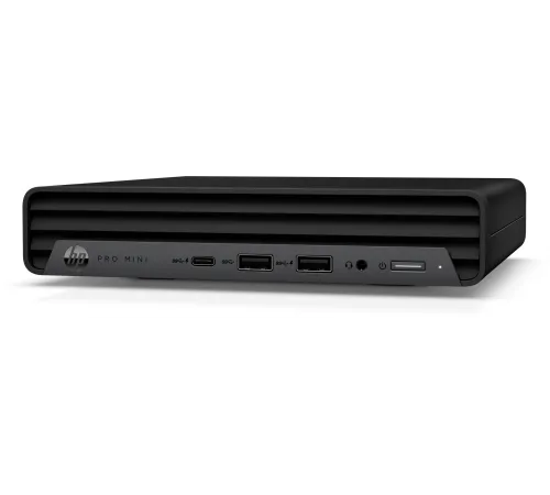 Неттоп HP ProDesk 400 G9 Mini i7 14700T (0.9) 16Gb SSD512Gb UHDG Windows 11 Professional 64 GbitEth WiFi BT 90W kbNORUS мышь клавиатура черный (A54WNET)
