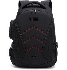 Рюкзак для ноутбука 15.6" Acer Nitro OBG313 черный/красный полиэстер (ZL.BAGEE.00G)