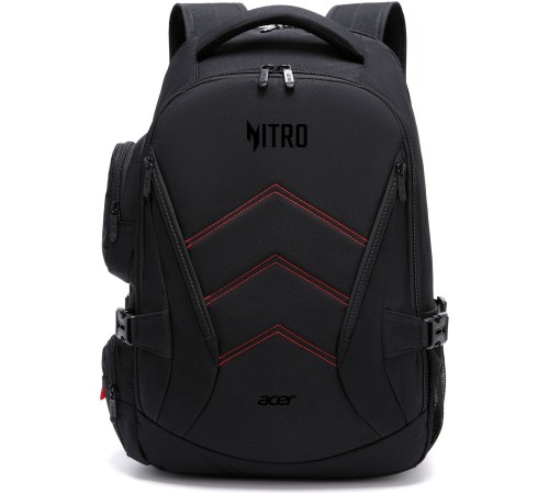 Рюкзак для ноутбука 15.6" Acer Nitro OBG313 черный/красный полиэстер (ZL.BAGEE.00G)
