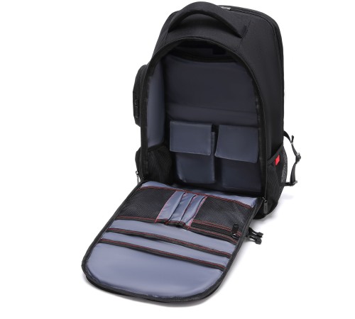 Рюкзак для ноутбука 15.6" Acer Nitro OBG313 черный/красный полиэстер (ZL.BAGEE.00G)