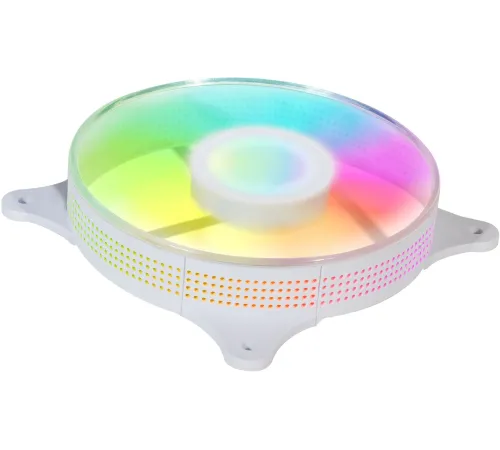 Вентилятор GMNG GG-CF120FRGB3-PWMWH RGB 120x120x25mm белый 4-pin 20-28dB Ret Вентилятор GMNG GG-CF120FRGB3-PWMWH RGB 120x120x25mm белый 4-pin 20-28dB Ret