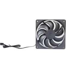 Вентилятор Digma DFAN140PWM-1BK 120x120x25mm черный 4-pin 50dB Ret