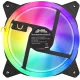 Вентилятор для корпуса GMNG GG-CF120FRGB2-PWMBK RGB 120х120x25 черный 4-pin 28дБ Ret