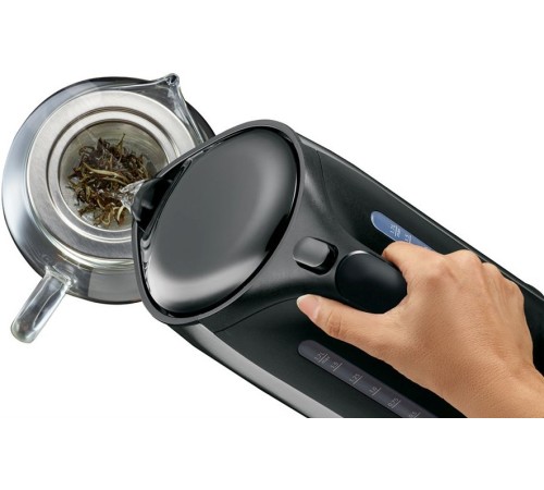 Чайник электрический Braun WK5100BK 1.7л. 2200Вт черный (корпус: пластик/металл) Чайник электрический Braun WK5100BK 1.7л. 2200Вт черный (корпус: пластик/металл)