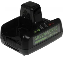 Greenworks Быстрое зарядное устройство для 2-х аккумуляторов Greenworks G82C2, 82V [2939007]