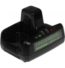 Greenworks Быстрое зарядное устройство для 2-х аккумуляторов Greenworks G82C2, 82V [2939007]