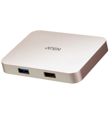 Dock станция ATEN USB-C 4K Ultra Mini Dock with Power Pass-through (UH3235-AT)