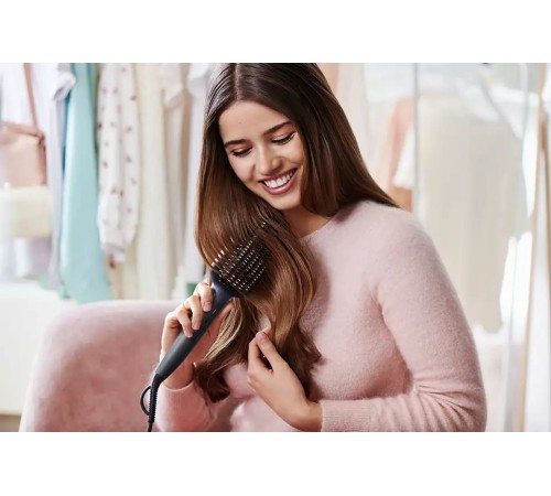 Расческа Philips BHH885/00 черный/фиолетовый
