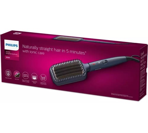 Расческа Philips BHH885/00 черный/фиолетовый