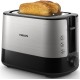 Тостер Philips HD2637/90 830Вт черный/серебристый