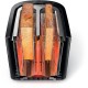 Тостер Philips HD2637/90 830Вт черный/серебристый