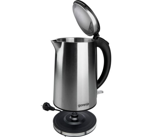 Чайник электрический Gorenje K15DWS 1.5л. 2200Вт нержавеющая сталь (корпус: нержавеющая сталь)