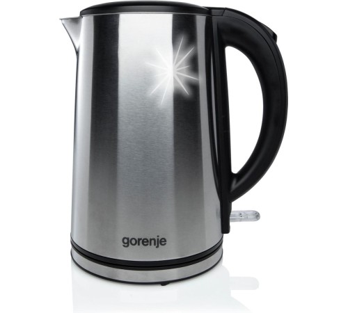 Чайник электрический Gorenje K15DWS 1.5л. 2200Вт нержавеющая сталь (корпус: нержавеющая сталь)