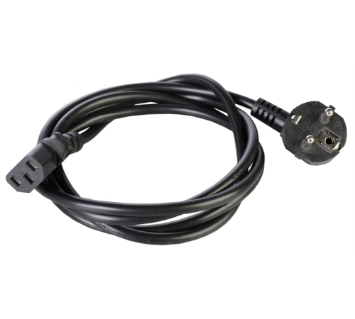 Шнур питания с заземлением IEC 60320 C13/Schuko, 10 А / 250 В (3  1,0), длина 5 м (R-10-Cord-C13-S-5)