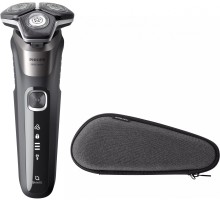 Бритва роторная Philips S5887/30 реж.эл.:3 питан.:аккум. серый/серебристый