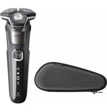 Бритва роторная Philips S5887/30 реж.эл.:3 питан.:аккум. серый/серебристый
