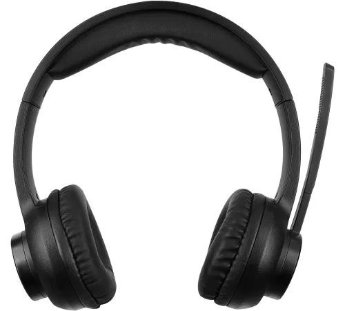 Наушники с микрофоном Оклик HS-M310 черный 1.5м накладные BT оголовье (1978706) Наушники с микрофоном Оклик HS-M310 черный 1.5м накладные BT оголовье (1978706)