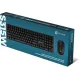 Клавиатура + мышь Оклик S315W клав:черный мышь:черный USB беспроводная Multimedia (1978741)