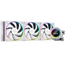 Система водяного охлаждения ID-Cooling SL360 WHITE Soc-AM5/AM4/1151/1200/2066/1700 4-pin 14-30dB Al+Cu 350W LED Ret