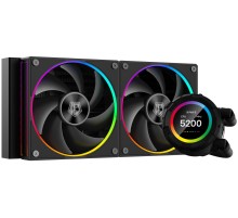 Система водяного охлаждения ID-Cooling SL240 Soc-AM5/AM4/1151/1200/2066/1700 4-pin 14-30dB Al+Cu 300W LED Ret