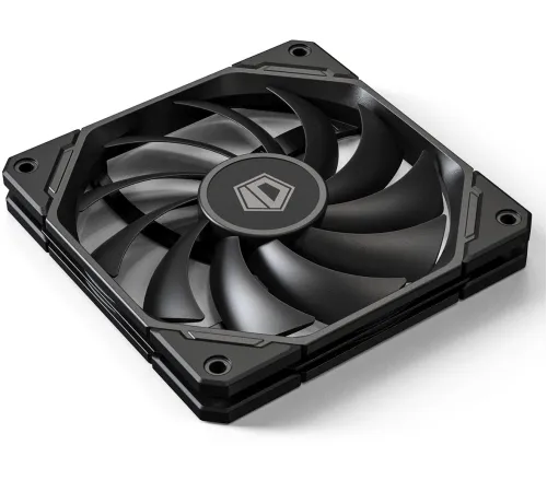 Вентилятор ID-Cooling TF-12015-K 120x120x15mm 4-pin 14-35dB 90gr Ret Вентилятор ID-Cooling TF-12015-K 120x120x15mm 4-pin 14-35dB 90gr Ret