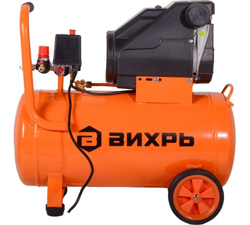 Компрессор винтовой Вихрь КП-195/50 безмасляный 195л/мин 50л 1100Вт оранжевый/черный Компрессор винтовой Вихрь КП-195/50 безмасляный 195л/мин 50л 1100Вт оранжевый/черный
