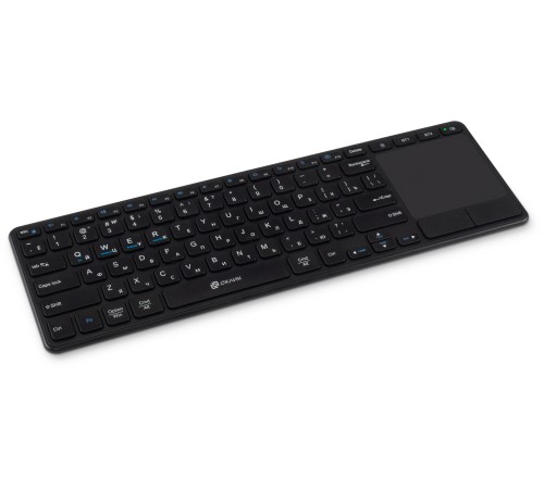 Клавиатура Оклик K614W черный USB беспроводная slim Multimedia Touch (1979327)
