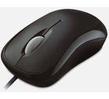 Мышь Microsoft Basic Optical Mouse Black черный оптическая (1000dpi) USB (2but)