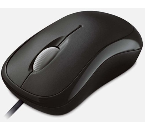 Мышь Microsoft Basic Optical Mouse Black черный оптическая (1000dpi) USB (2but)