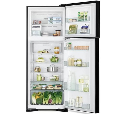 Холодильник Hitachi HRTN7489DF BBKCS 2-хкамерн. черный