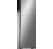 Холодильник Hitachi HRTN7489DF BSLCS 2-хкамерн. серебристый