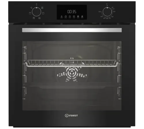 Духовой шкаф Электрический Indesit IFE 3644 J BL черный Духовой шкаф Электрический Indesit IFE 3644 J BL черный
