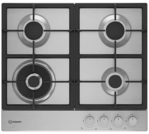 Газовая варочная поверхность Indesit THPM 642 W/IX/I нержавеющая сталь Газовая варочная поверхность Indesit THPM 642 W/IX/I нержавеющая сталь