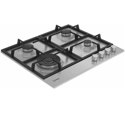 Газовая варочная поверхность Indesit THPM 642 W/IX/I нержавеющая сталь Газовая варочная поверхность Indesit THPM 642 W/IX/I нержавеющая сталь