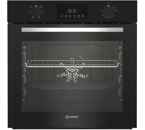 Духовой шкаф Электрический Indesit IFE 3644 BL черный Духовой шкаф Электрический Indesit IFE 3644 BL черный