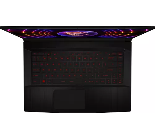 Ноутбук MSI GF63 Thin 12VF-1039RU Core i7 12650H 32Gb SSD512Gb NVIDIA GeForce RTX4060 8Gb 15.6" IPS FHD (1920x1080) Free DOS black WiFi BT Cam (9S7-16R821-1039)
