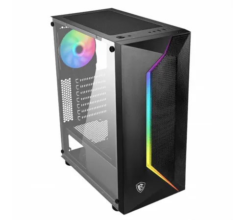 Корпус MidiTower MSI MAG VAMPIRIC 100R (ATX, без БП, ARGB, 2xUSB2.0 Type-A + USB3.2 Type-A) (306-7G07R25-809)