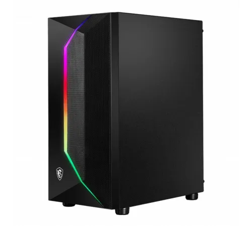 Корпус MidiTower MSI MAG VAMPIRIC 100R (ATX, без БП, ARGB, 2xUSB2.0 Type-A + USB3.2 Type-A) (306-7G07R25-809)