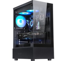 Корпус Formula Cristal Z1 черный без БП ATX 2xUSB2.0 1xUSB3.0 audio bott PSU