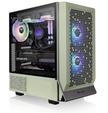 Корпус Thermaltake Ceres 300 TG ARGB Matcha зеленый без БП ATX 7x140mm 5x180mm 2xUSB3.0 audio bott PSU