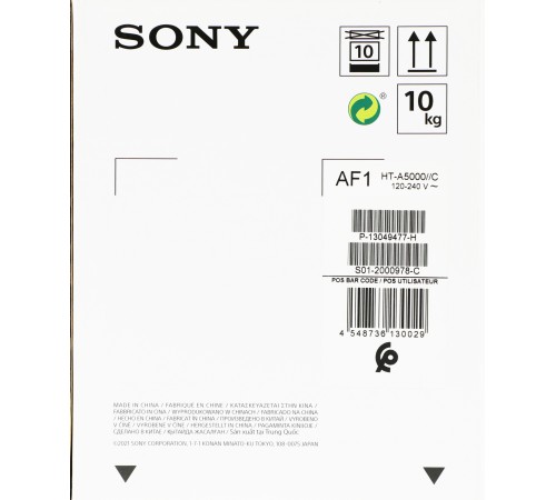Саундбар Sony HT-A5000 5.1.2 450Вт черный