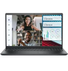Ноутбук Dell Vostro 3520 Core i3 1215U 16Gb SSD512Gb Intel UHD Graphics 15.6" WVA FHD (1920x1080) Ubuntu black WiFi BT Cam (3520-3650)