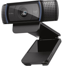 Камера Web Logitech HD Pro C920 черный 3Mpix (1920x1080) USB2.0 с микрофоном (960-001062)
